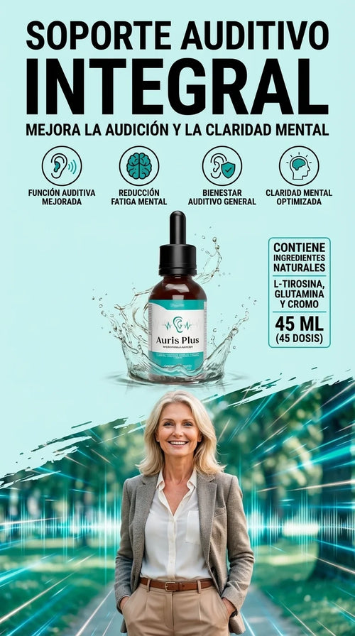 AURIS PLUS 45ML / APOYO SALUD AUDITIVA